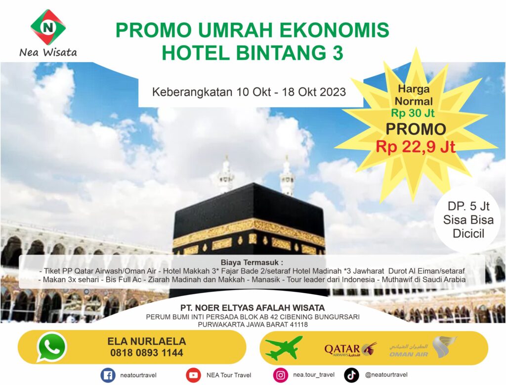 Promo Paket Umroh Ekonomis