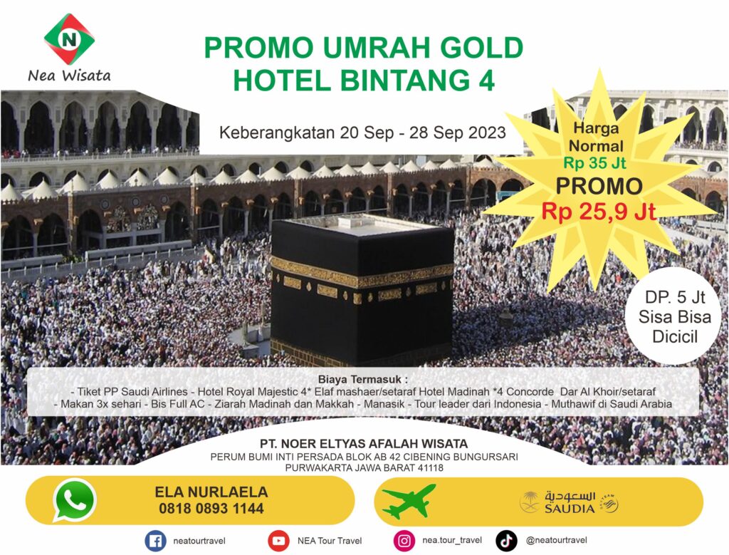 Promo Paket Umroh Gold