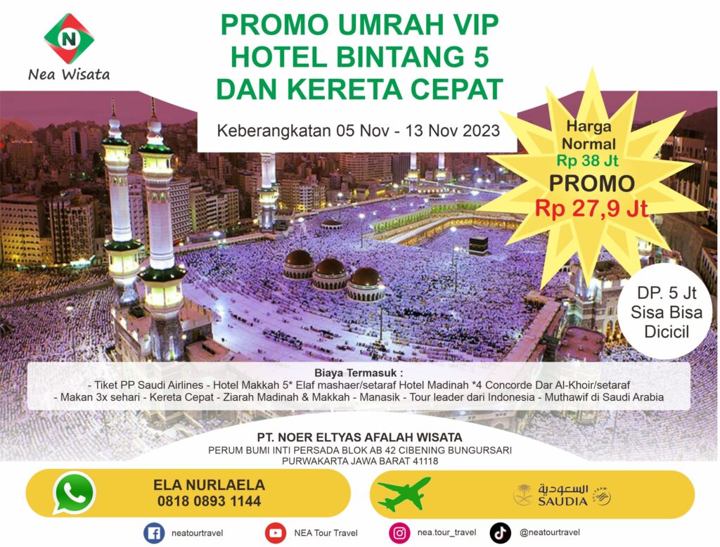 Promo Paket Umroh VIP